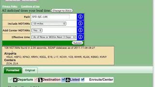 NOTAM Flight Stages Explained [upl. by Ainesell]