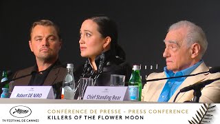 Killers of the Flower Moon – Press conference – EV – Cannes 2023 [upl. by Maidy]