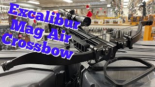 Excalibur Mag Air Crossbow First Look Review [upl. by Erlene231]