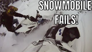 SNOWMOBILE FAILS [upl. by Basil]