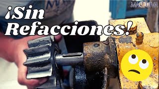 REVOLVEDORA DE CONCRETO🔧⚙️  REPARACIÓN SIN REFACCIONES  ¿CÓMO LE HICIMOS  MAQUIVA [upl. by Anitteb]