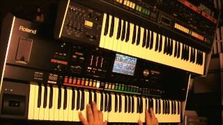 Roland Jupiter 80 quotProphet Polysynthquot [upl. by Yenaffit]