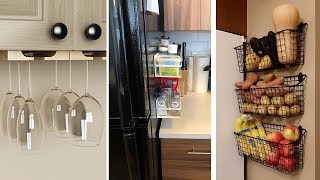 34 Super Inventive Ways to Organize a Tiny Kitchen [upl. by Annayd159]