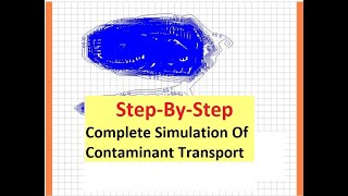 Simulation Of Contaminant Transport Using Modflow [upl. by Lashondra]