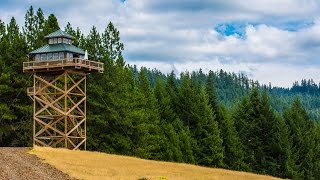 Living In A Fire Lookout Tiny Home Tour  Zillow [upl. by Purington]