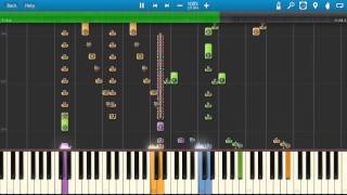 Mussorgsky  A Night on Bald Mountain Piano Tutorial  How to play  Synthesia Cover [upl. by Steffi]