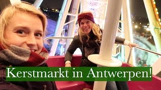 Kerstmarkt in ANTWERPEN mét Reuzenrad [upl. by Erl]