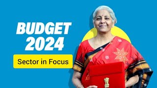 2 Budget 2024 💥 Sector amp Stocks to Study [upl. by Nade]