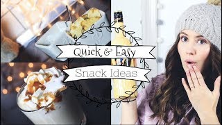 QUICK amp EASY SNACK IDEAS  Degustabox [upl. by Nrevel]