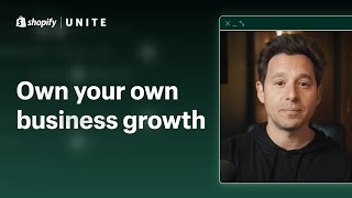 Shopify Unite 2021  Own your own business growth [upl. by Brennen845]