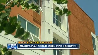 San Diego mayors housing plan gets discounts for families earning sixfigures [upl. by Eibbor914]