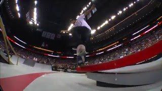 Paul Rodriguez Nollie Crook Late Flip  Newark NJ 2012 [upl. by Noivad]