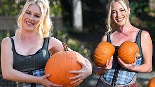 Heidi Montag to the Pumpkin patch in LA [upl. by Nial]