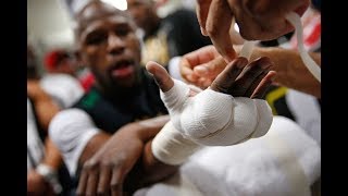 How to wrap hands for boxing 120quot [upl. by Bunce951]