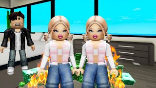 I ADOPTED EVIL TWINS Brookhaven Roleplay [upl. by Silisav908]