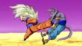 Super Saiyan 3 Goku Vs Lord Beerus Fan Animation 😱🔥 [upl. by Areta]