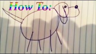 How to draw a cute dog step by step  Easy drawing for beginners  Pencil sketch for beginners [upl. by Ervin]