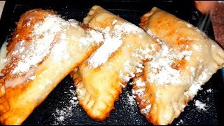 Easy Apple Turnovers StepbyStep RecipeEasy Apple Recipe Easy Breakfast [upl. by Idnir]