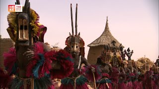 Cliff of Bandiagara Land of the Dogons Mali  TBS [upl. by Emalia]