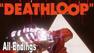 Deathloop  All Endings HD 1080P [upl. by Surad]