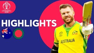 700 Runs In High Scorer  Australia vs Bangladesh  ICC Cricket World Cup 2019  Match Highlights [upl. by Perlman]