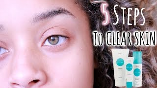 5 Easy Steps To CLEAR Skin  OBAGI 360 Skincare Review ♡ [upl. by Etennaej]