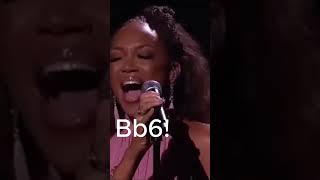 Chante Moore SLAYING whistle notes in Its Alright live whistlenotes highnotes chantemoore [upl. by Katrina]