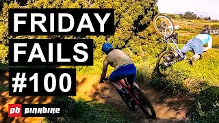 Friday Fails 100  The Ultimate Compilation of the Best MTB Crashes [upl. by Rachaba217]