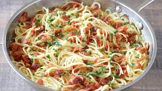 Eggless Spaghetti Carbonara [upl. by Puiia]