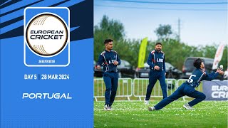 🔴 ECS Portugal 2024  Day 5  T10 Live Cricket  European Cricket [upl. by Immij861]