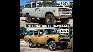 Testing the 4wd in a 1971 International Travelall [upl. by Letizia]