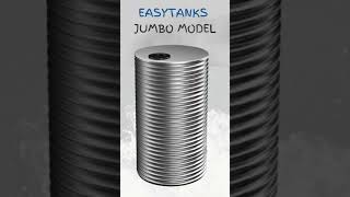 Stainless steel water storage tanks easy to maintain hygienic and safe material [upl. by Blondelle]