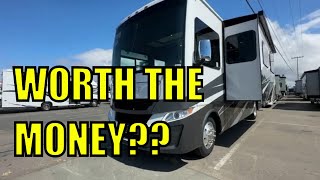 Luxury Class A motorhome with a HUGE PRICE TAG [upl. by Gnouhk]