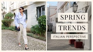 Italian Fashion Trends for Spring 2022  Italian Style [upl. by Atirres507]