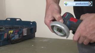 Bosch Professional Haakse Slijper GWS 10876 VEC review [upl. by Branch]