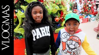 VLOGMAS DAY 1  Christmas Tree Shopping at Ellis Home and Garden [upl. by Raamaj]