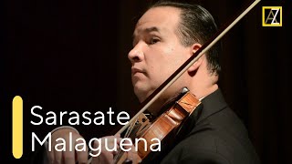 SARASATE Malaguena  Antal Zalai violin 🎵 classical music [upl. by Adnamor]