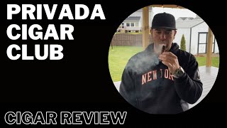 Privada Cigar Club Farm Rolled  Cigar Review [upl. by Nnyled]