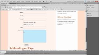 42  Introduction to Dreamweaver Tutorial CS5 [upl. by Aciret]