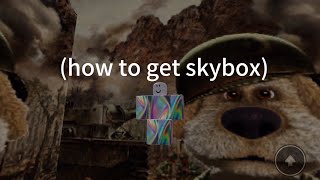 TUTORIAL ON HOW TO GET SKYBOXES UGC SIZE GLITCH [upl. by Nalon]