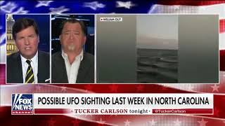 20191004 Tucker Hosts Luis Elizondo on UFO Material [upl. by Letnwahs977]