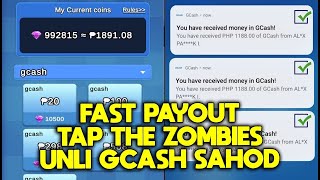 PINAKA LEGIT 1 MINUTE PLAYING  ₱1  FREE GCASH ₱1188 CASHOUT  just TAP THE ZOMBIES  NO PUHUNAN [upl. by Avlem]