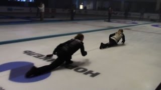 Il disgelo UsaRussia comincia dallArtico con gara di curling [upl. by Agon]