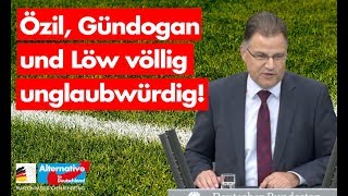 WM Özil Gündogan und Löw völlig unglaubwürdig  Jürgen Braun  AfDFraktion im Bundestag [upl. by Yma973]