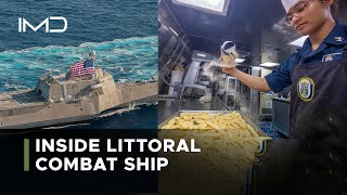 What is it like to live inside a US Navy littoral combat ship [upl. by Enaz]