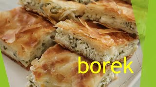 Turkish Borek  Simple and delicious Turkish cheese borek recipe [upl. by Kaye]