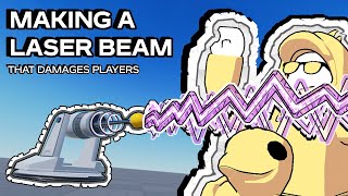 Making a laser beam that damages players in Roblox [upl. by So676]