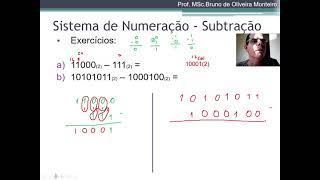 Como fazer operações aritméticas de Subtração de números binários [upl. by Mack973]