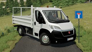 Fiat Ducato  Farming Simulator 2022 FS 22 LS 22 Car Truck Mod [upl. by Atinaj]