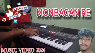 Mon bagan re keyboard musicsanthali music video 2024 [upl. by Esmerolda]